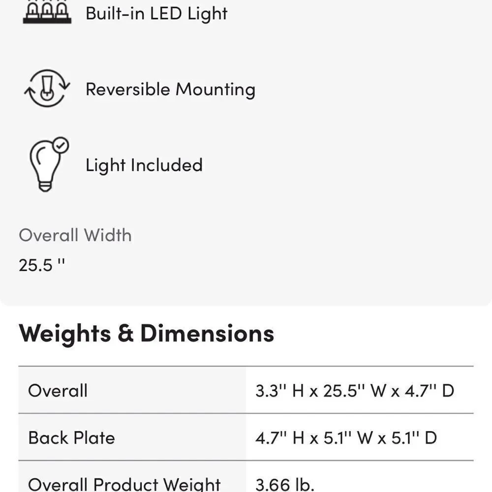 Bathroom Vanity Light